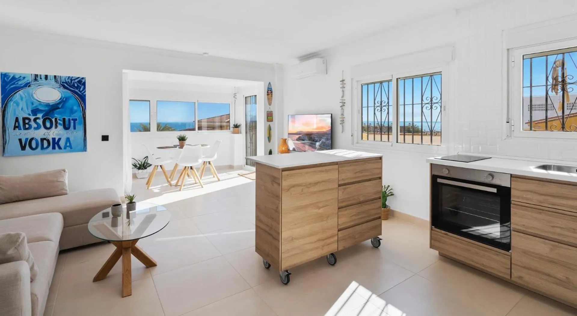 Penthouse Apartment In Benalmadena Costa, Beach - Seaview - Pool - 40M2 Private Terrace - One Bedroom - Sleeping Alcove 0*,